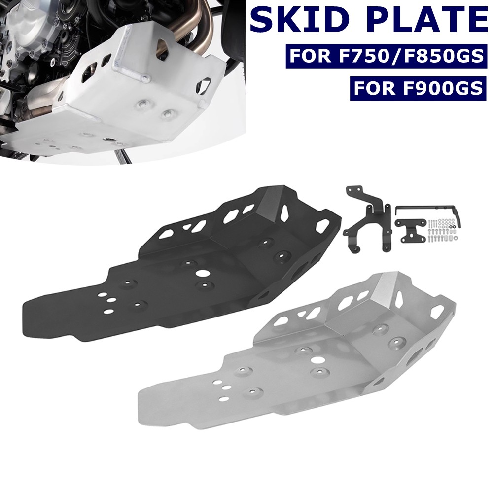 QI สำหรับ BMW F750GS F850GS 18-25 F900GS 23-25 F750 F850 F 900 GS แผ่นกันกระแทกใต้ท้องรถมอเตอร์ไซค์ 
