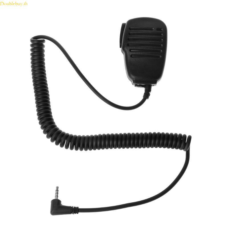 Doublebuy 3 5mm แจ็คลําโพง PTT Mic สําหรับ MH-34B4B VX-3R FT-60R FT1DR FT2DR