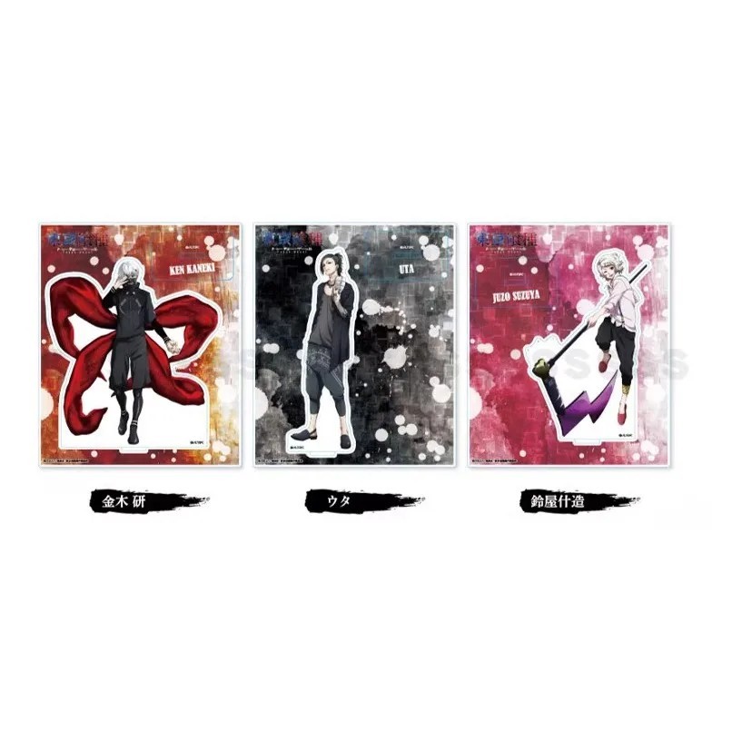 Standee อะนิเมะ Tokyo Ghoul Mica รุ่น Kaneki Ken Suzuya Juzo Touka Uta รุ่นขาตั้งของขวัญสะสม