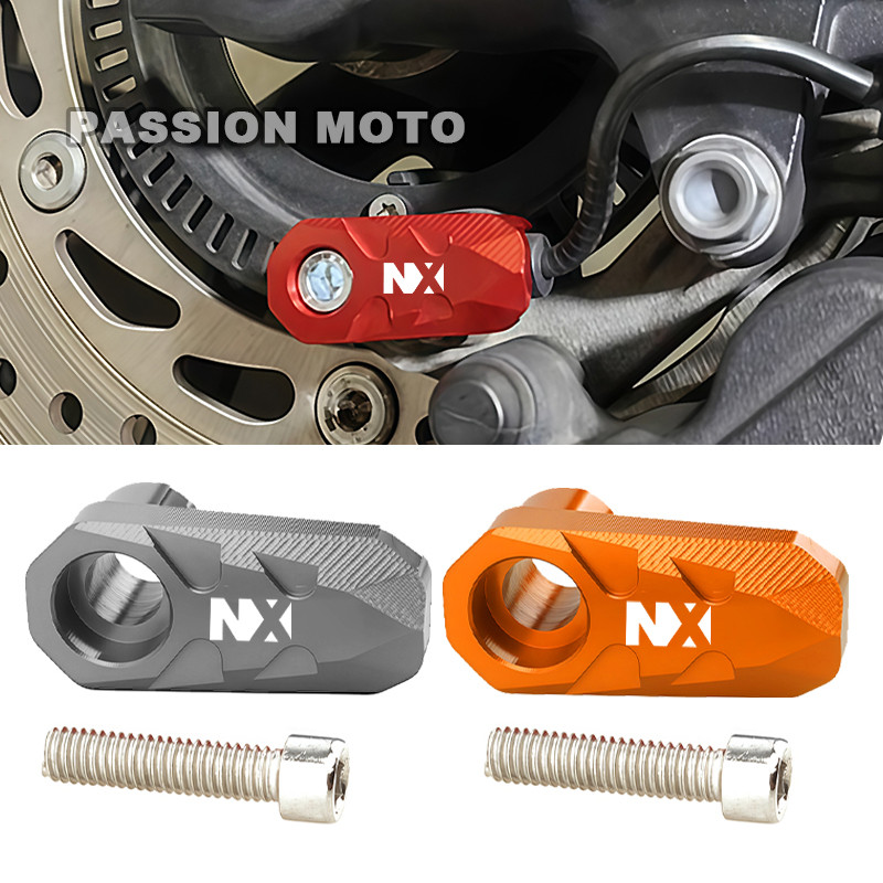 สําหรับHONDA NX500 NX400 nx500 2023 2024 2025 2026 รถจักรยานยนต์ด้านหน้าด้านหลังล้อABS Sensorป้องกันGuard Cover