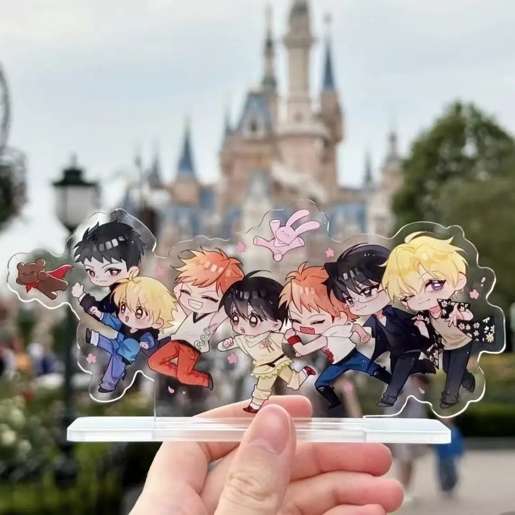 Standee Ouran High School Host Club อะคริลิค micha รุ่นอะนิเมะ Host Club Ouran School โต๊ะตกแต่งจิบิ