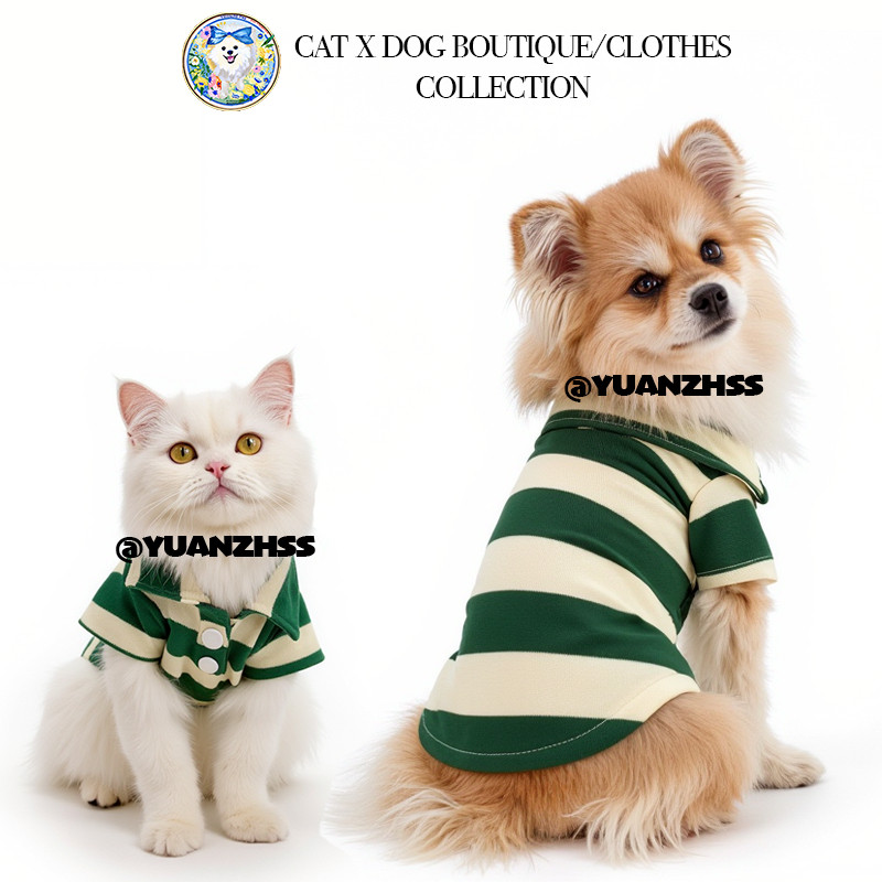 Yuanzhss Pet ชุดนอนสุนัขน่ารัก ระบายอากาศ ใส่สบาย แขนจั้ม สําหรับสุนัขเล็ก