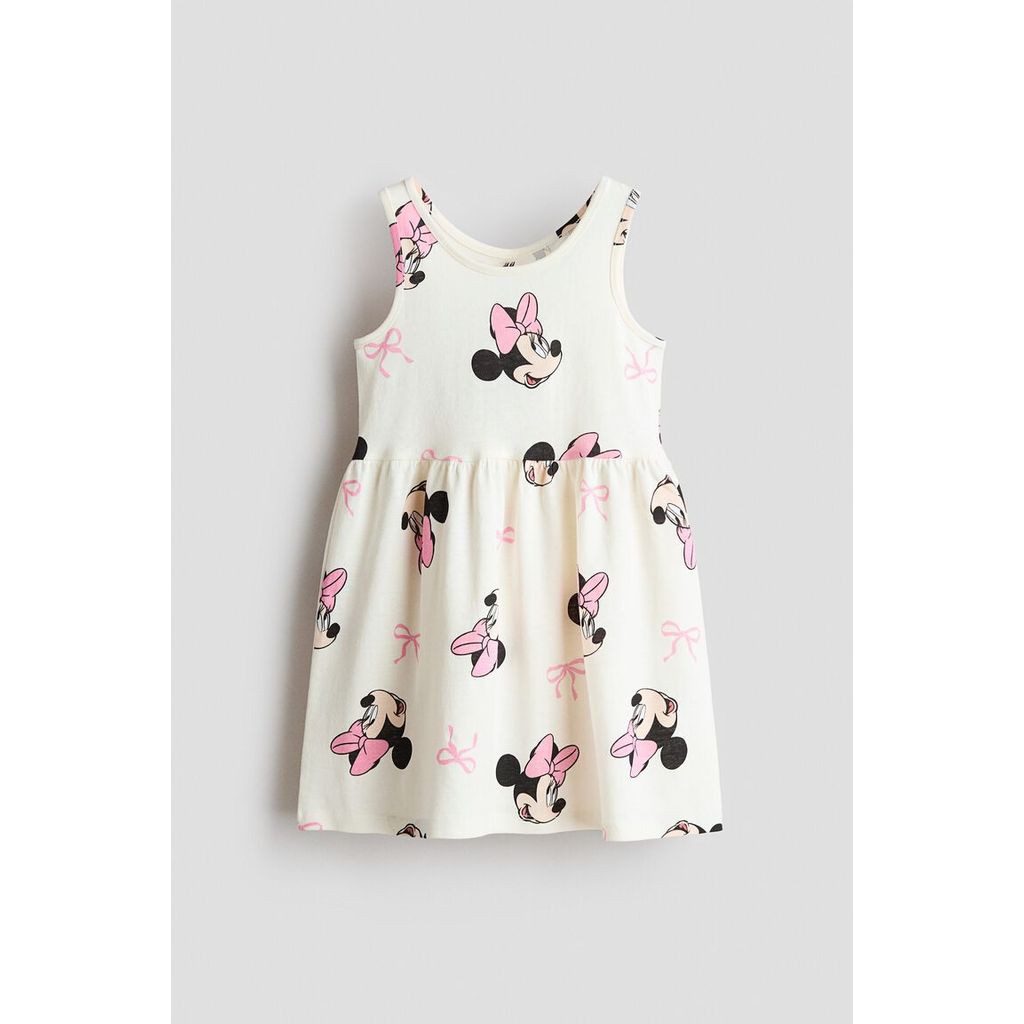 H&M(เอชแอนด์เอ็ม) ชุดเดรสผ้าฝ้ายพิมพ์ลาย เด็กผู้หญิง 1154543_21 ราคา ถูกที่สุด ดีลบีเคเค แกลเลอรีภาพที่ 5