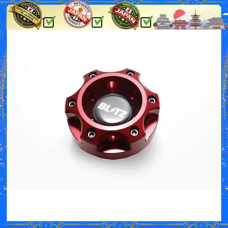 BLITZ Oil Filler Cap for GR86 86 BRZ, Aluminum, RED, ZN6 ZN8 ZC6 ZD8, 13852