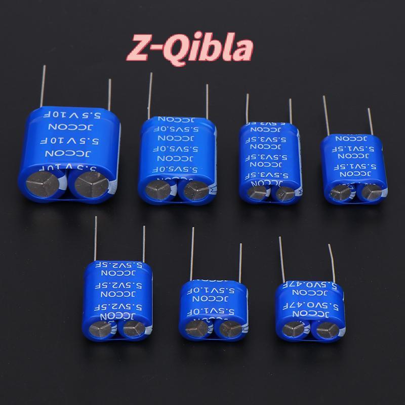 [Z-Qibla-t] Super Capacitor Farad Capacitor 5.5V 0.47F 1F 1.5F 2.5F 3.5F 5.0F 10F ผสม Double Layer C