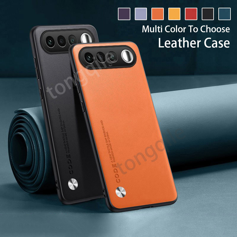 สําหรับRealme 16 5G Realme16 5G 2026 เคสโทรศัพท์ฝาหลังกันชนกันกระแทกหนังแฟชั่นเรียบง่ายขอบนุ่มTPUทั้งหมดรวมสีทึบ