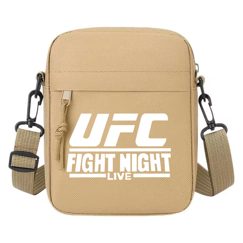 ขายร้อน Fight Night Live กระเป๋าสะพายข้าง Unisex สลิงกระเป๋าสะพายเล็ก, การออกแบบเหตุการณ์กันน้ําความ