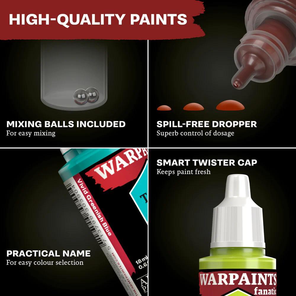Warpaints Fanatic: Augur Blue สีอะคริลิกสำหรับโมเดลคุณภาพสูง — صورة 4