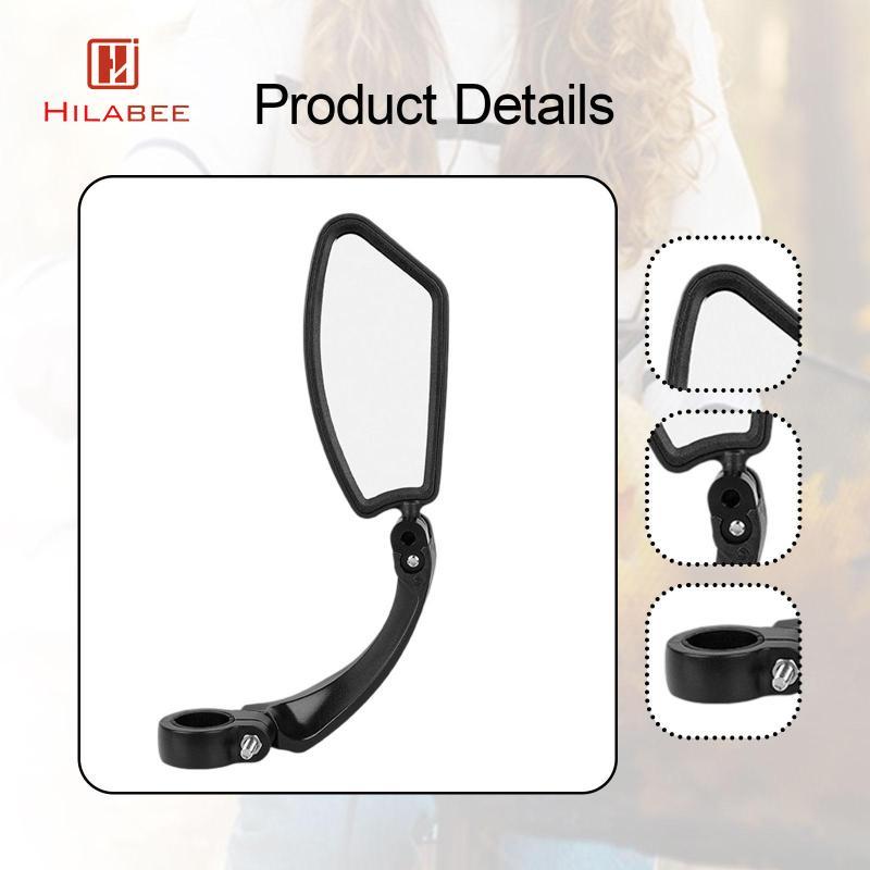 กระจกมองหลังจักรยานสากลหมุนได้ สำหรับมือจับ ใช้งานบนทางภูเขาและเส้นทางออฟโรด - รูปที่ 7