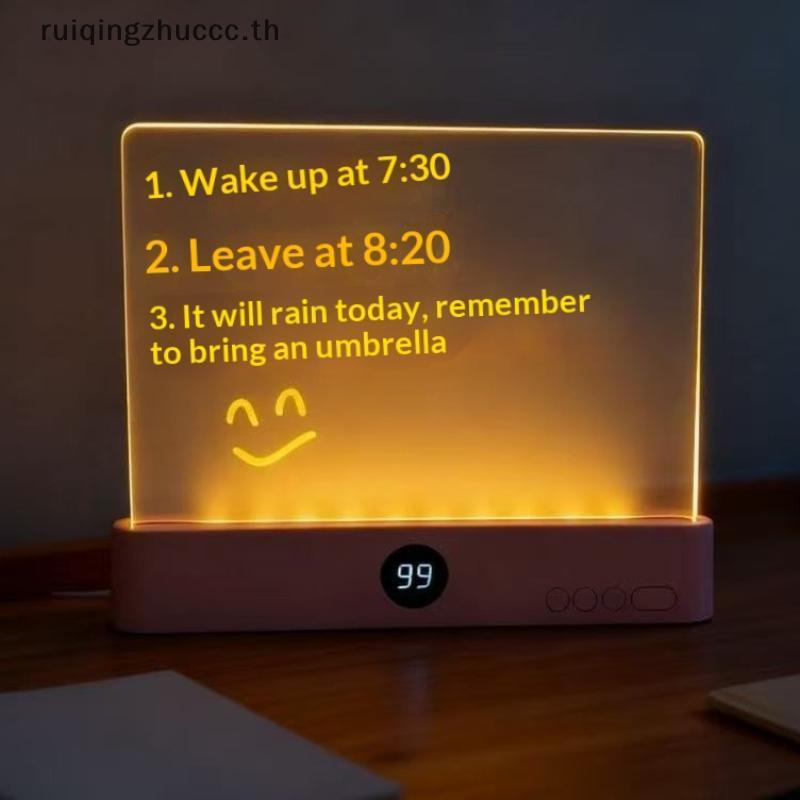 [ruiqingzhuccc] โคมไฟอ่านหนังสือไฟหนังสือแบบชาร์จไฟได้ LED ใสแบนไฟอ่านหนังสือแผงหรี่แสงได้แผ่นโคมไฟ 3 สีจับเวลาแสงเต็มหน้า [TH] ราคา ถูกที่สุด ดีลบีเคเค แกลเลอรีภาพที่ 5