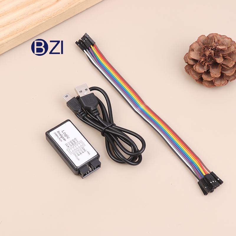 Bluestyle USB Logic Analyzer 24MHz 8 ช่องหน่วยความจําอินพุต 24 M/วินาที Logic Analyzer Debugger สําห