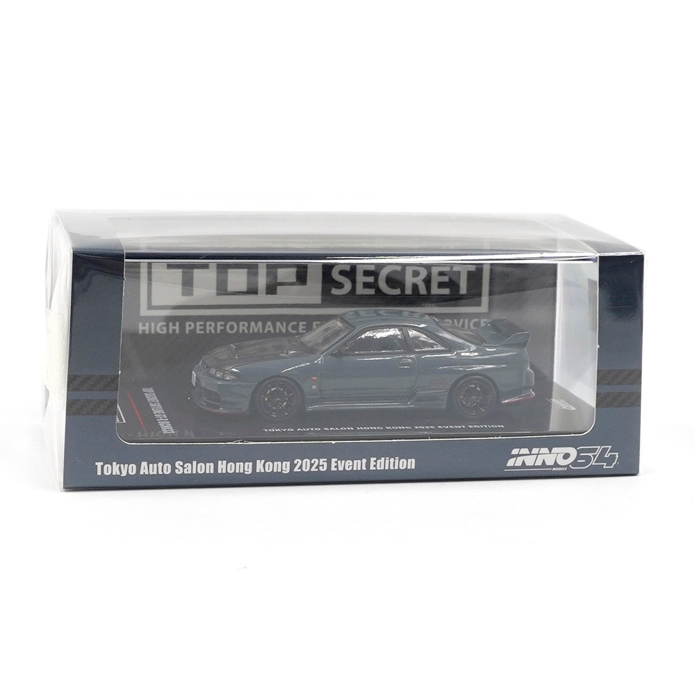INNO MODELS INNO64 1/64 TOP SECRET NISSAN SKYLINE GT-R BCNR33 EVENT EDITION (TASHK25)