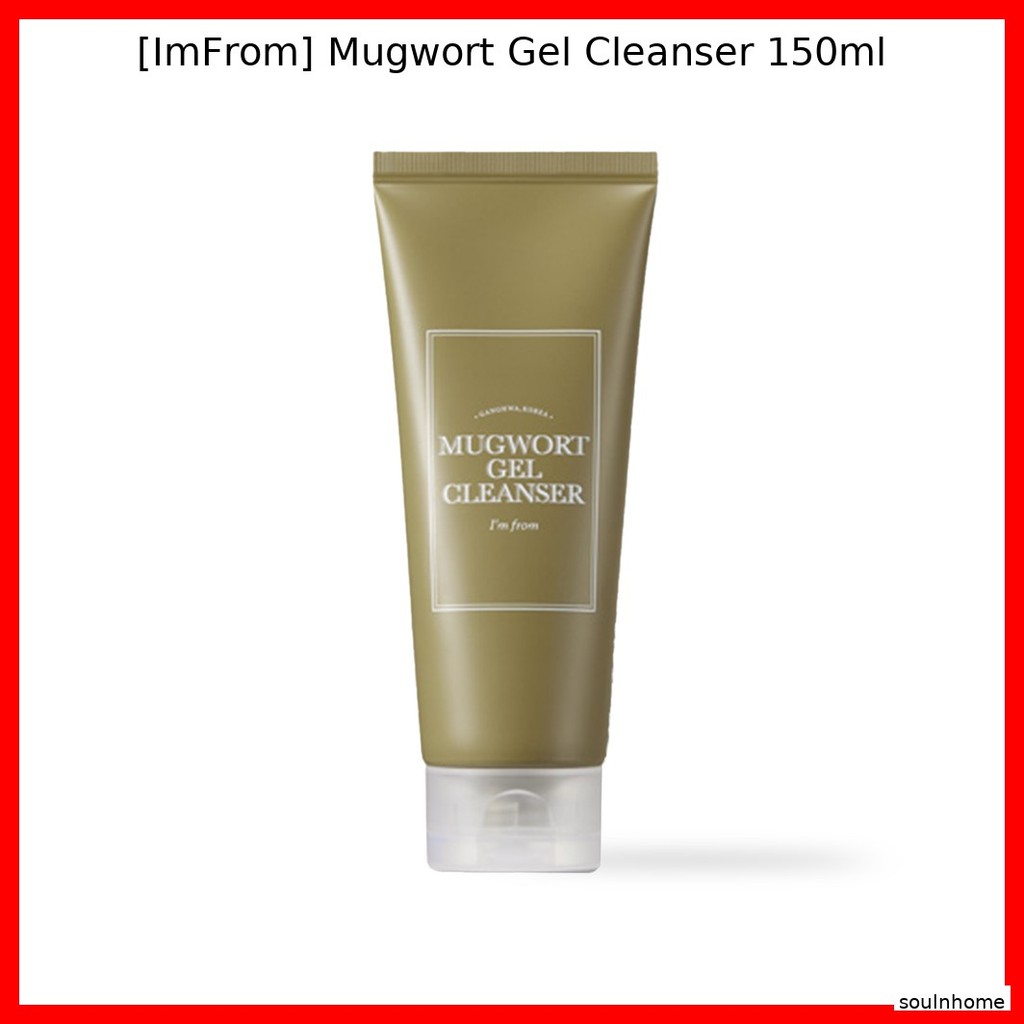 [ฉันมาจาก] Mugwort Gel Cleanser 150ml / Korean Gel Cleanser / สูตรอ่อนโยน / ของแท้ 100% โดย soulnhom