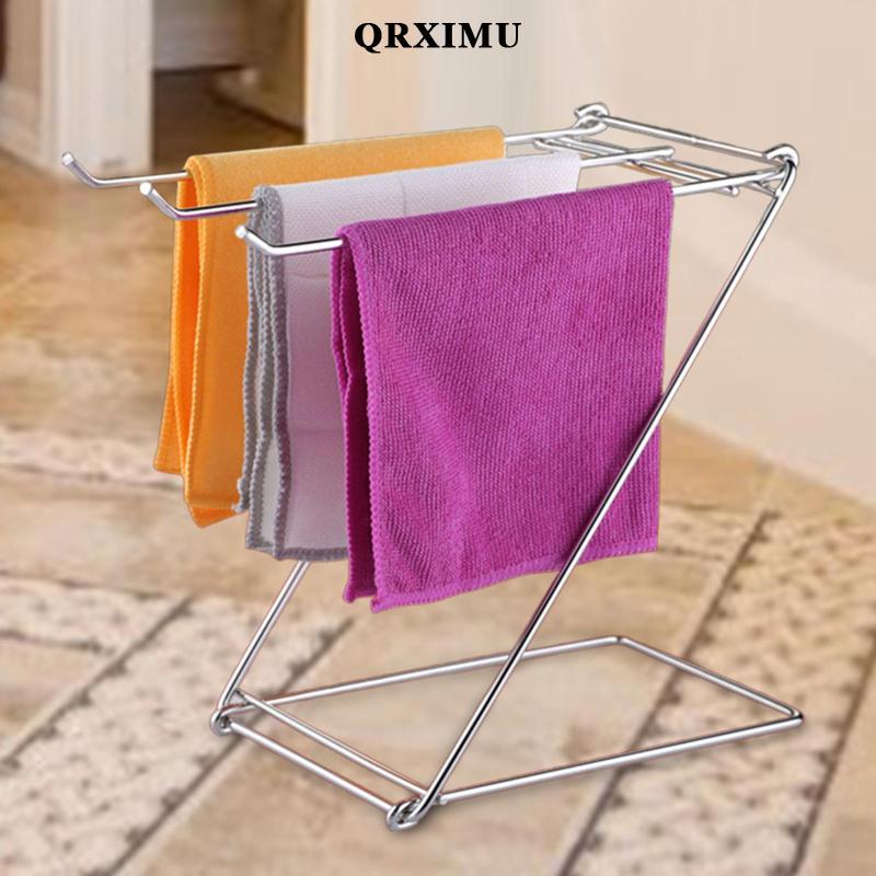 [Mamsssnokerknnneck neck combedsเดิม] ที่วางผ้าเช็ดมือ Rag Drainer Holder พับอเนกประสงค์ซักผ้าผ้าเช็