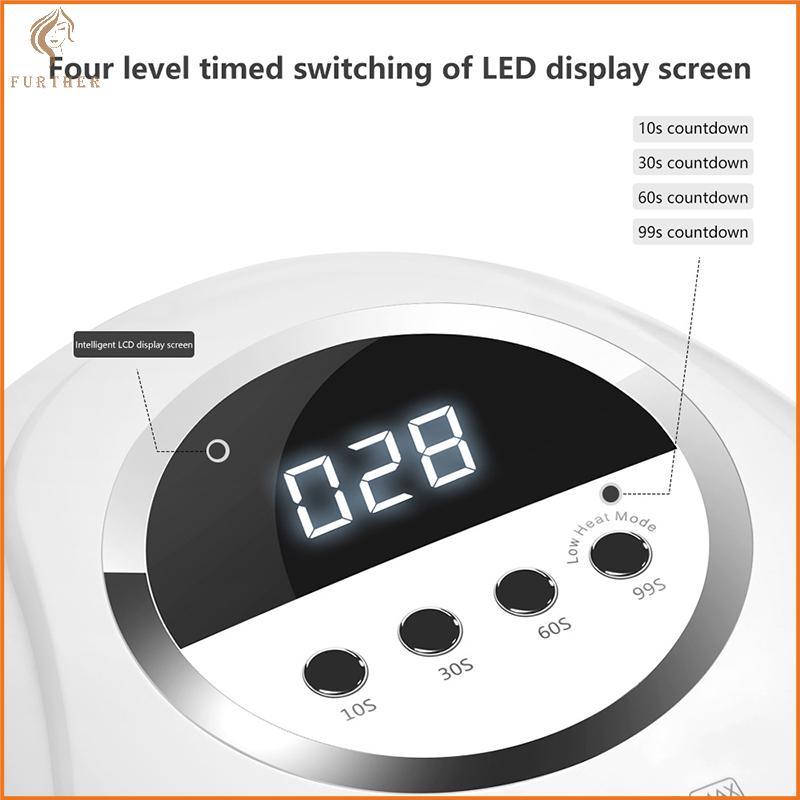 [FT] 320W LED UV Lamp Dryer For Nails Gel Polish Drying Lamp With 4 Timer Setting Auto Sensor Nail L