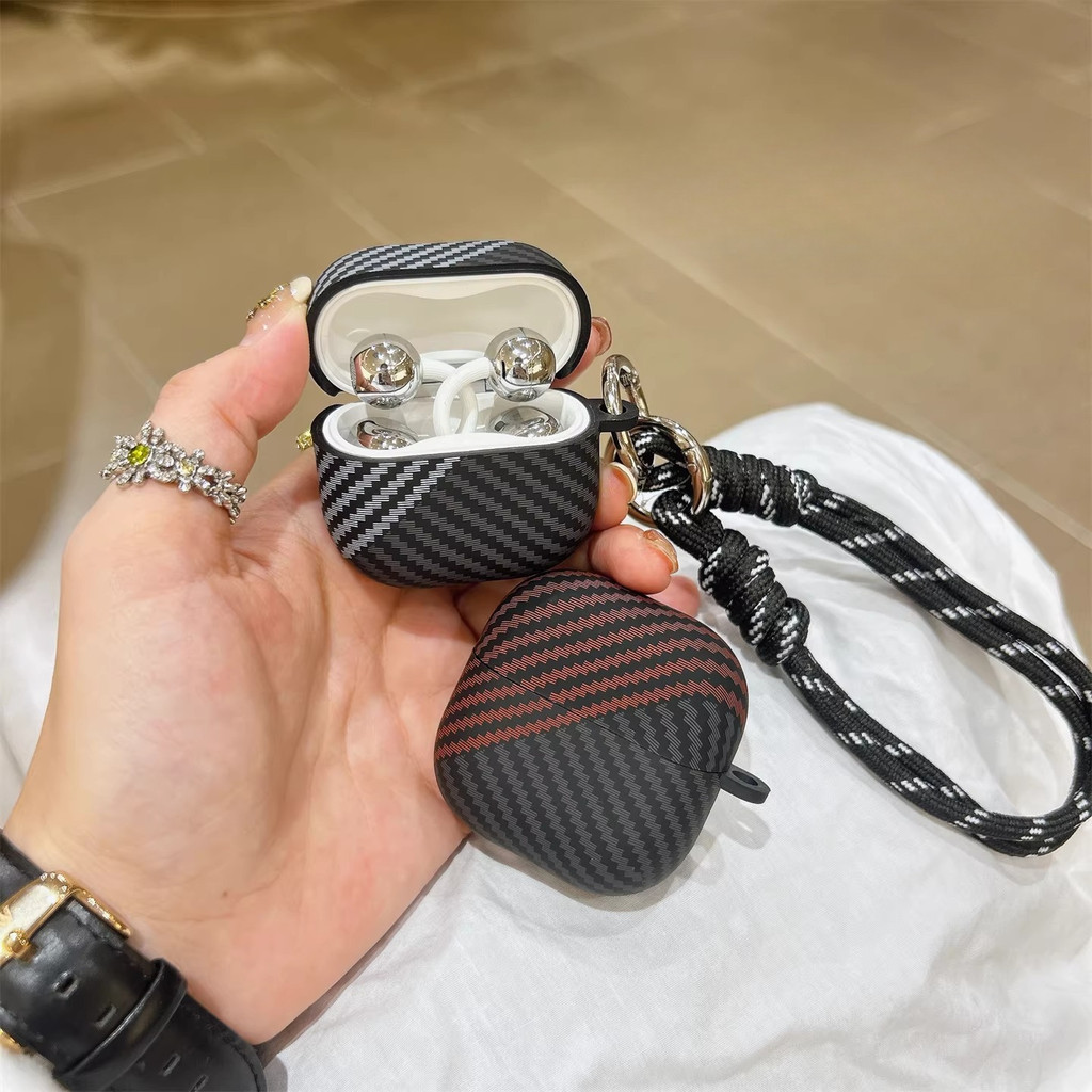 Simple neutral คาร์บอนไฟเบอร์สําหรับ freeclip2 freebuds se4anc SE2 SE3 หูฟังสําหรับ Huawei freeclip 5i 6i บลูทูธไร้สาย soft case freebudspro4 anti-drop cover soft case 7i