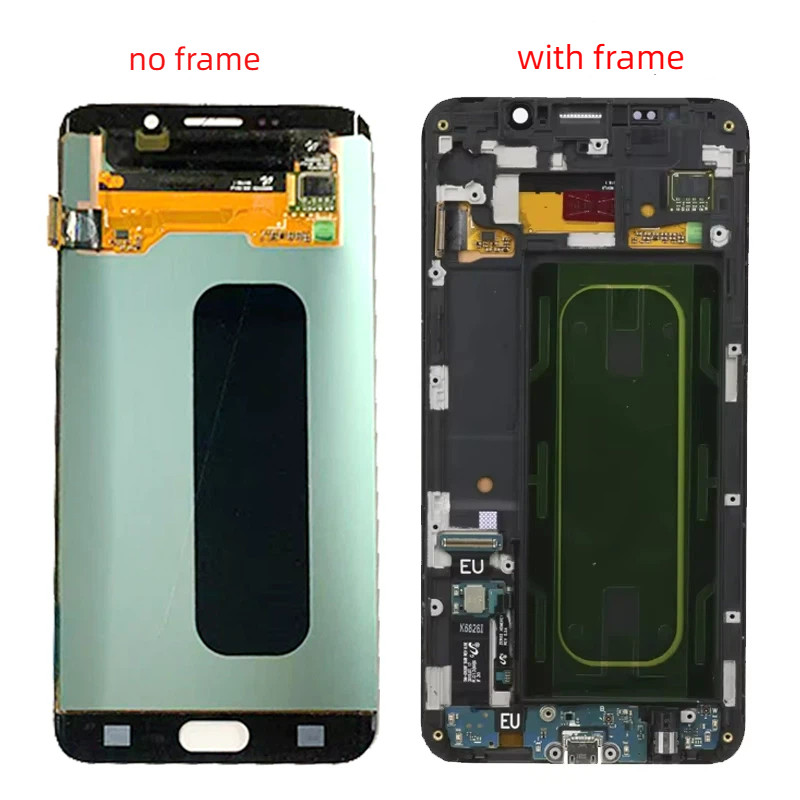 SAMSUNG AMOLEDสําหรับSamsung S6 Edge + G928 G928CจอแสดงผลLCD Touch Screen DigitizerสําหรับS6 Edge Pl