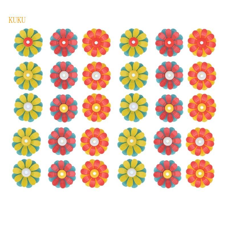 KU * สะดวกดอกไม้ทดแทนสําหรับนก Feeders Garden Hummingbird รดน้ําขวดดอกไม้ Outlet สําหรับ Wild Bird F