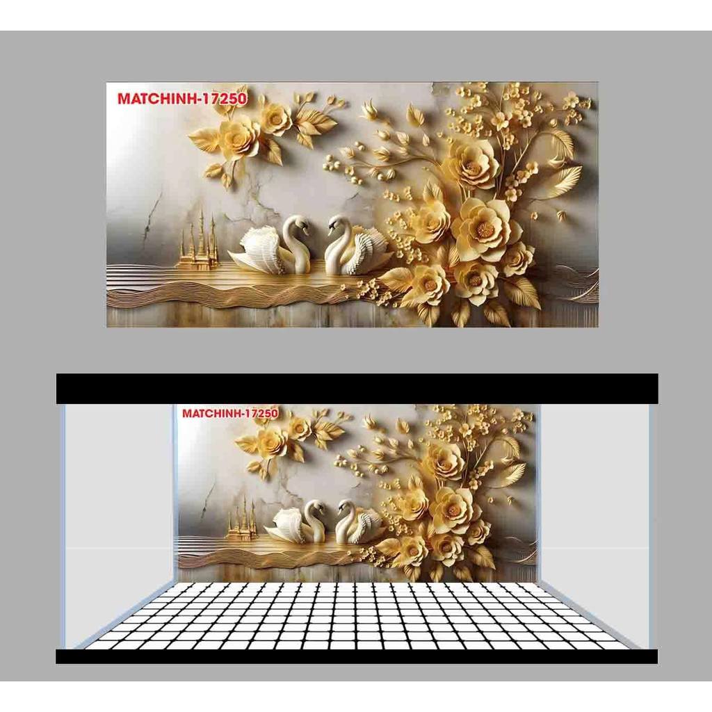 (BC33) 3D FISH POOL PAINTING (BACK PAINTING) _VIP DECAL_MT 33