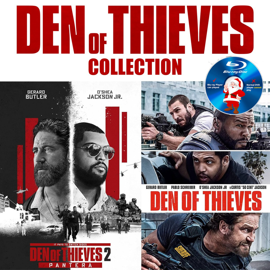 E-BLURAY Den of Thieves 2 (2025)  ATMOS TRUE-HD 7.1de Den of Thieves (2018) MOVIE ENGLISH COLLECTION