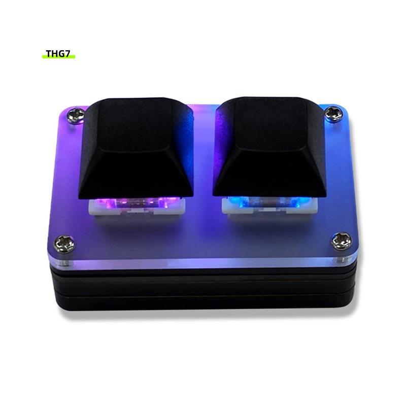 Belinda72-Key Mini Keyboard Copy and Paste Programmable Custom Gaming Mechanical Keyboard พร้อมไฟ RG