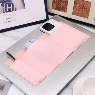Tianyuaneee Self-Adhesive Mouse Bag Notebook Computer Data Cable Hard Disk Storage Bag Cloth Storage Pouch Well