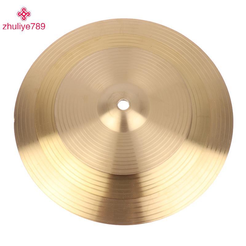 <zhuliye789>6/8/10นิ้วกลองทองเหลืองCymbals Percussion Splash Crash Hi-Hat Jazz Drum Cymbalสําหรับเคร