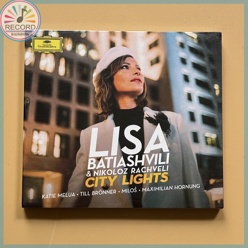Lisa Batiashvili & Nikoloz Rachveli City Lights Original CD Album [Sealed] Brand New