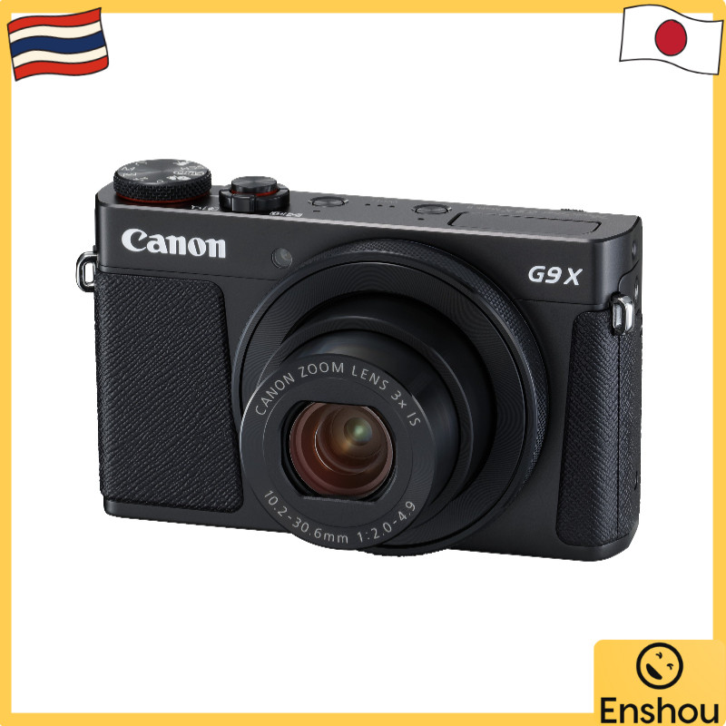 [USED From Japan]Canon Compact Digital Camera PowerShot G9 X Mark II Black 1.0-inch Sensor / F2.0 Le