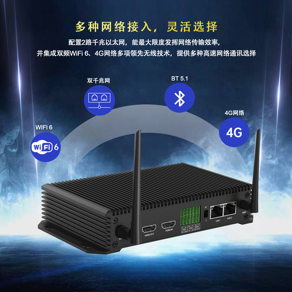 RK3576 รองรับเอาต์พุตวิดีโอ 8K 60HZ พอร์ตเครือข่าย Gigabit คู่พร้อมการคํานวณขอบอินเทอร์เฟซที่อุดมสมบ