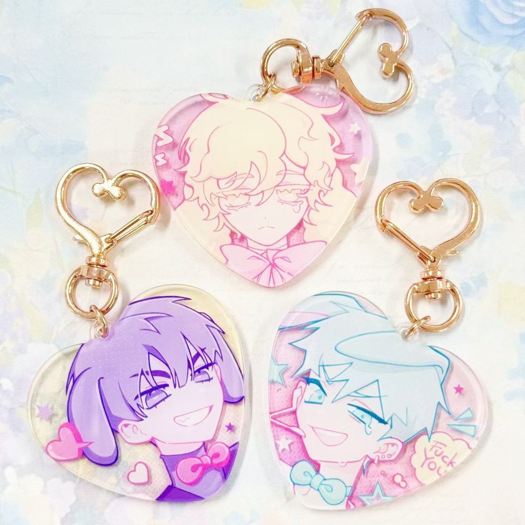 Alien Stage จี้อะคริลิค Ivan till luka Alien Stage Love เครื่องประดับ สินค้าอนิเมะ