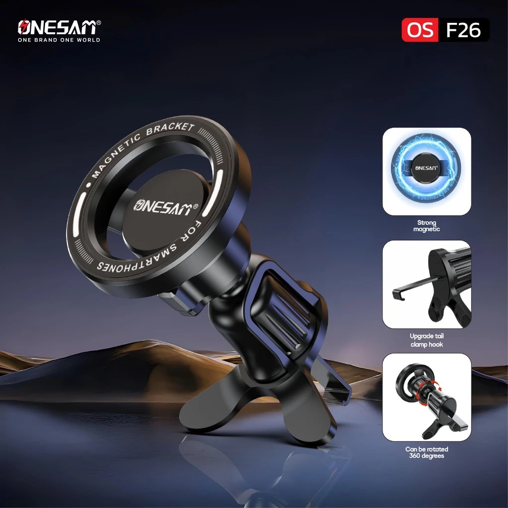 ONESAM รุ่น OS-F26 Magnetic Car Holder ที่ยึดสมาร์ทโฟนในรถยนต์ ของแท้ 100% รับประกัน 1 ปี thumbnail 5