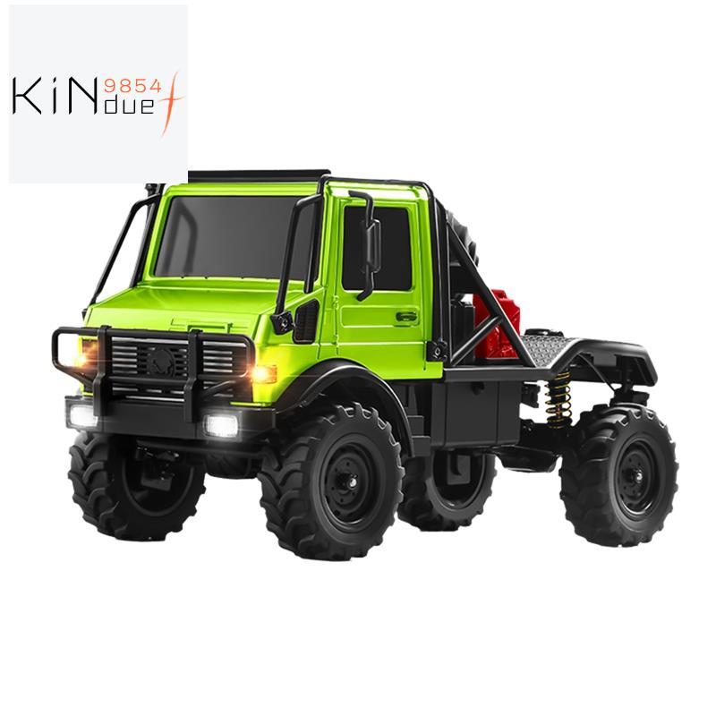 MN333 U4000 RC รถ 1/18 4WD ปีนเขา Off-Road รถจําลองโลหะด้านหน้าไฟฟ้ารีโมทคอนโทรลไฟฟ้ารุ่นรถ A