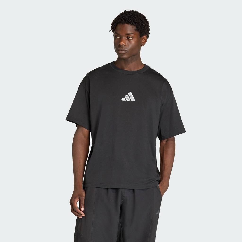 adidas Gym & Training CLIMACOOL POWER TRAINING GRAPHIC T-SHIRT Men Black KB9395