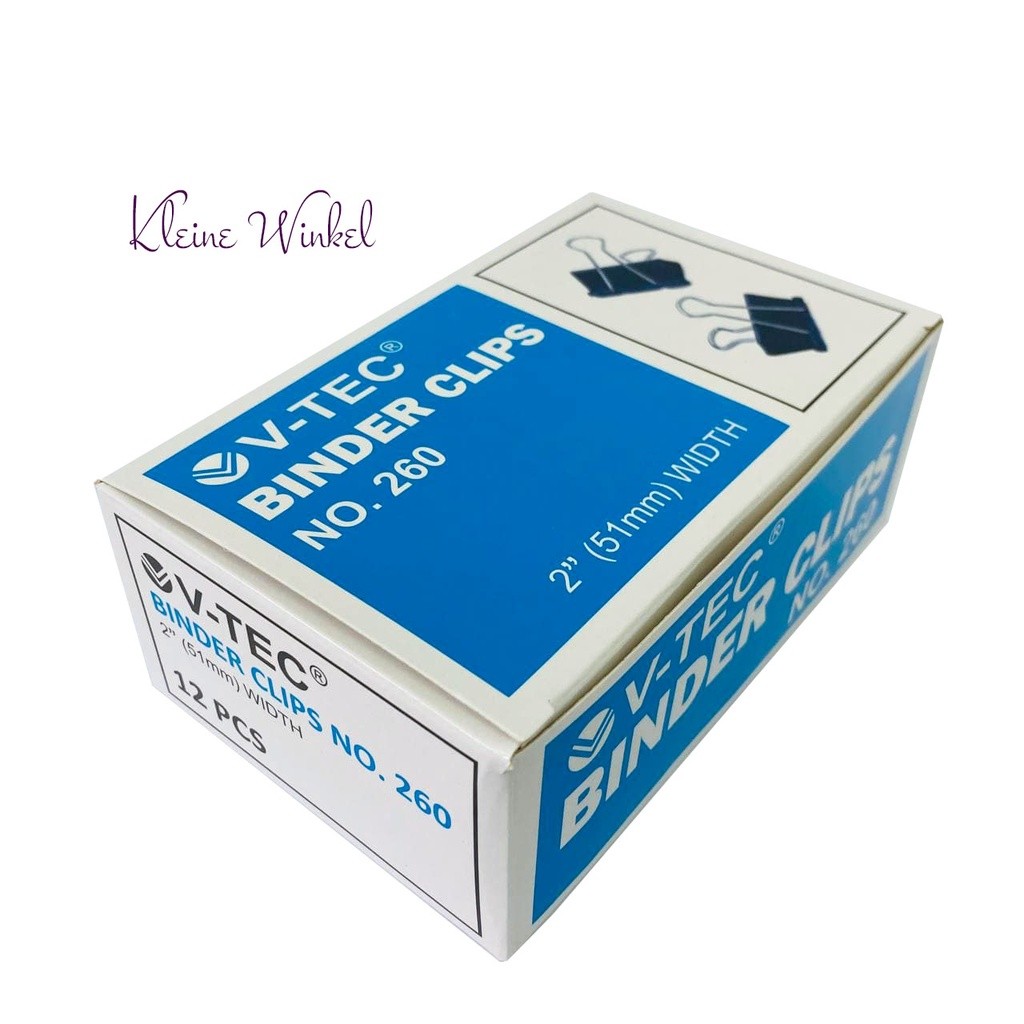 Binder Clip/ V-Tec/JOYKO Binder Clip No. 155/200/260