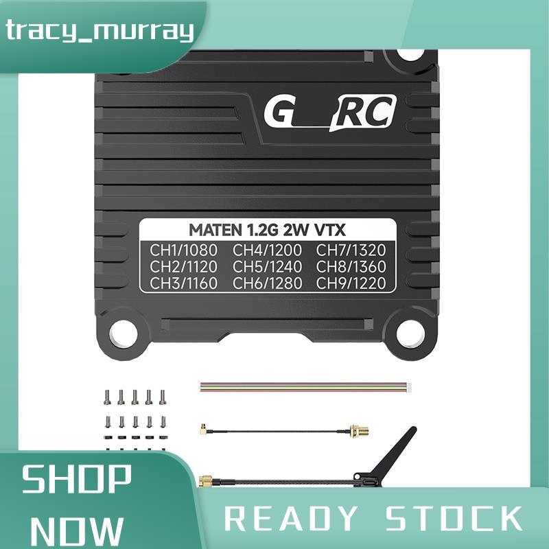 tracy_murray สําหรับ MATEN 1.2G 2W VTX Traverser สัญญาณโลหะสีดํา Stable OSD Parameters