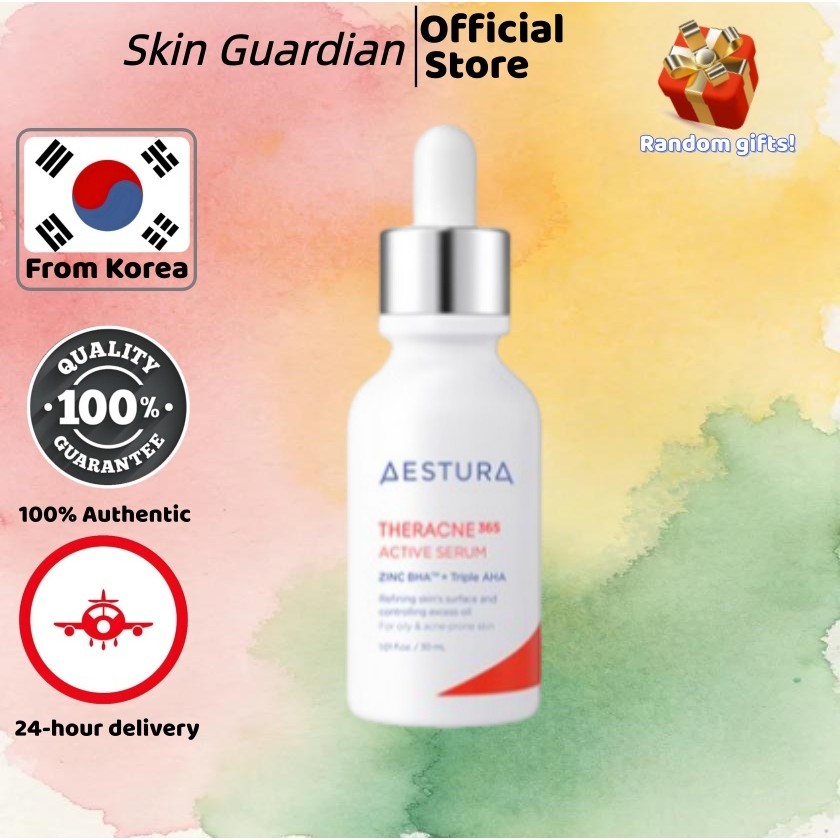 [ESTURA] THERACNE365 Active Serum, 30mL# ที่อยู่การผลิตน้ํามันส่วนเกินได้อย่างมีประสิทธิภาพ
