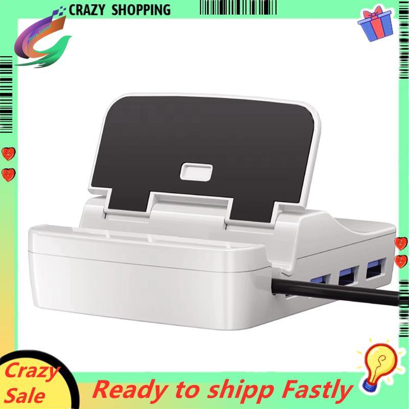 TYPE-C HUB USB C Docking Station สําหรับ 4K Video Output PD100W/USB3.0/SD/TF อะแดปเตอร์ชาร์จสําหรับ 