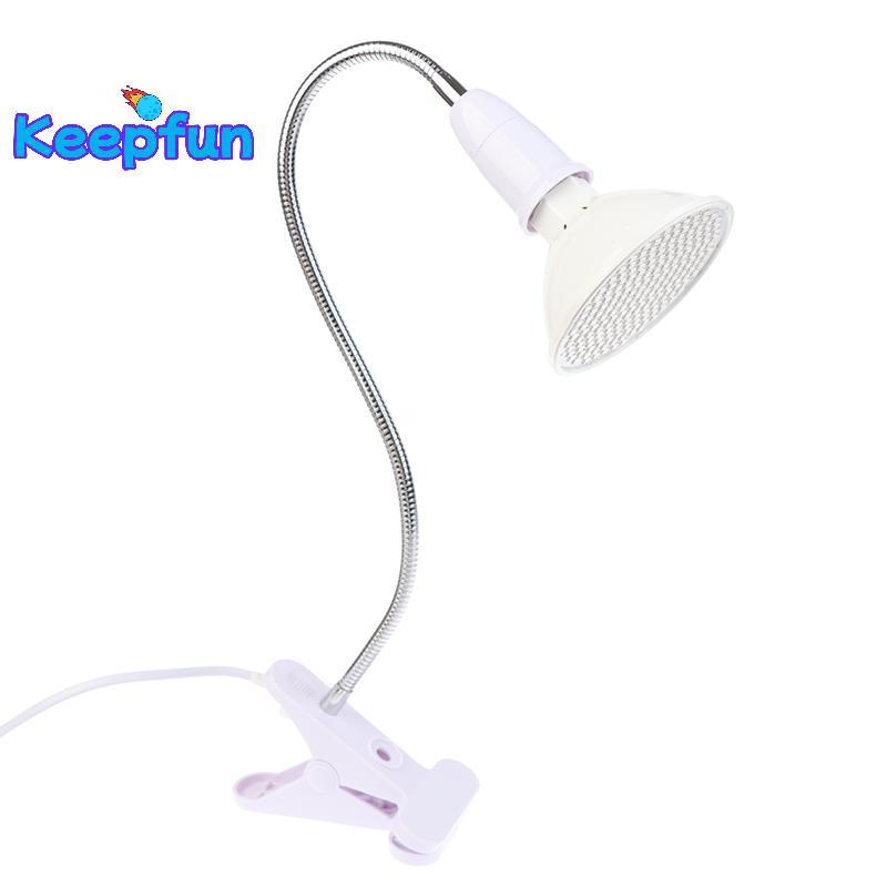 [Keepfun] หลอดไฟบําบัดด้วยแสงสีแดงพร้อมคลิปโคมไฟ LED 660nm สีแดงและ 850nm ใกล้อุปกรณ์บําบัดอินฟราเรด