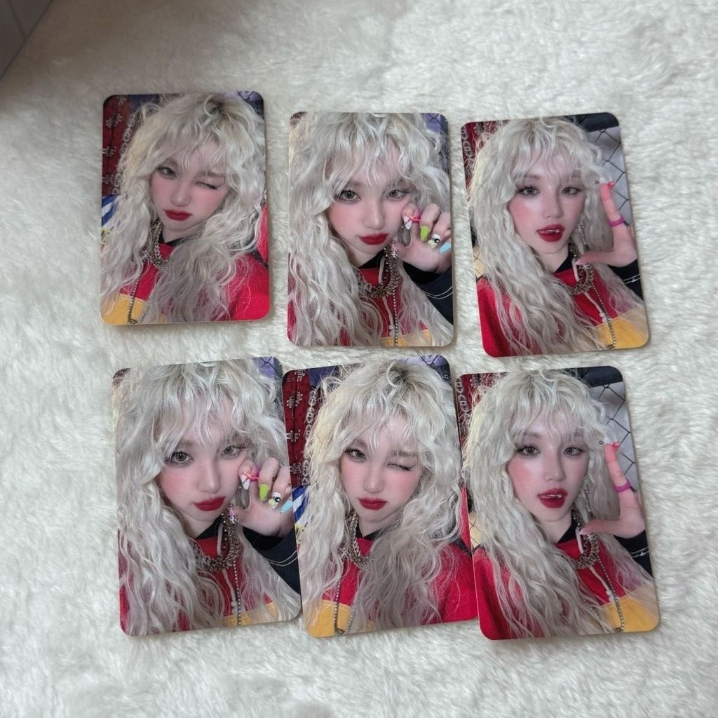 Song Yuqi knpops Sign Sale ของขวัญพิเศษ Qi lotivation Yuqi knp การ์ดของขวัญพิเศษแม่มด Qi