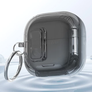 Auto Pop-Up โปร่งใส 2025 สําหรับ Huawei FreeClip 2/FreeClip หูฟังพร้อมพวงกุญแจกันกระแทก Protector Case พร้อมตะขอสําหรับ FreeClip 2