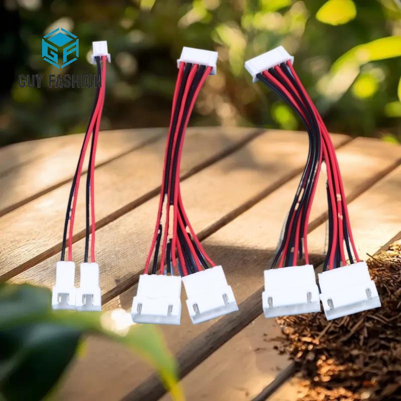 Man Fashion XH2.54MM Y-Splitter Cable Male To 2 Female Connector 26AWG สายไฟ 2/3/4/5/6 Pin Splitter 