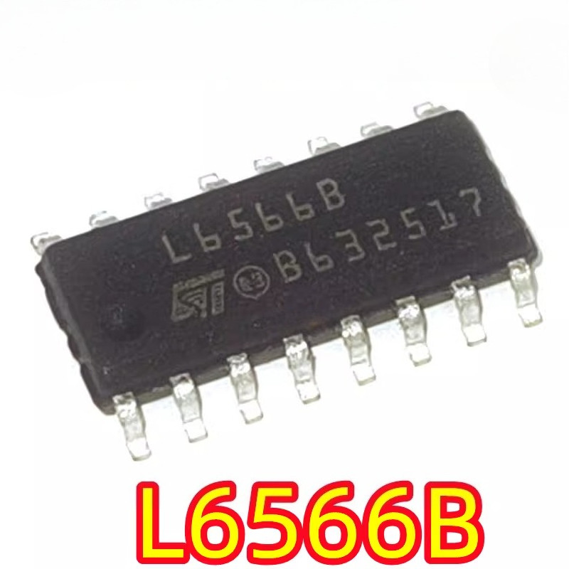 [5 ชิ้น] L6566BTR ผ้าไหมพิมพ์ L6566B การจัดการพลังงานชิปแพทช์ SOP-16