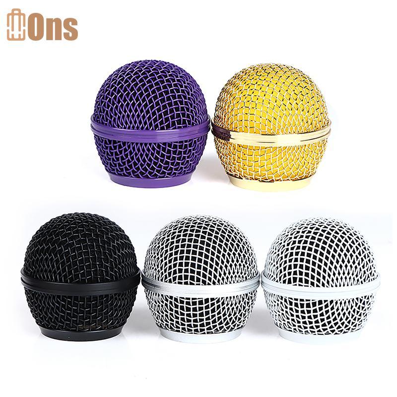 Ons 1 ชิ้น Shure SM58 ไร้สาย Mic Grille เปลี่ยนหัว Part-Professional Party Mic ที่