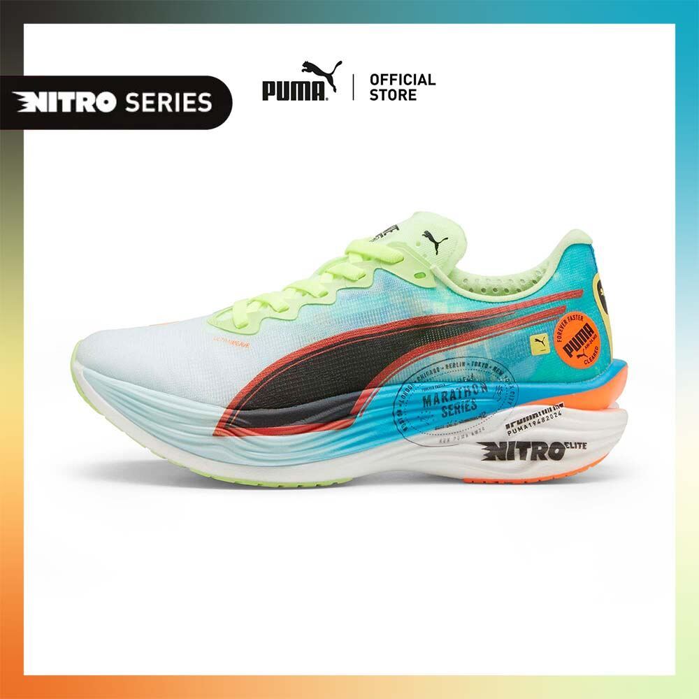 PUMA Running รองเท้าวิ่งผู้หญิง Deviate NITRO™ Elite 3 สีฟ้า - 31019801