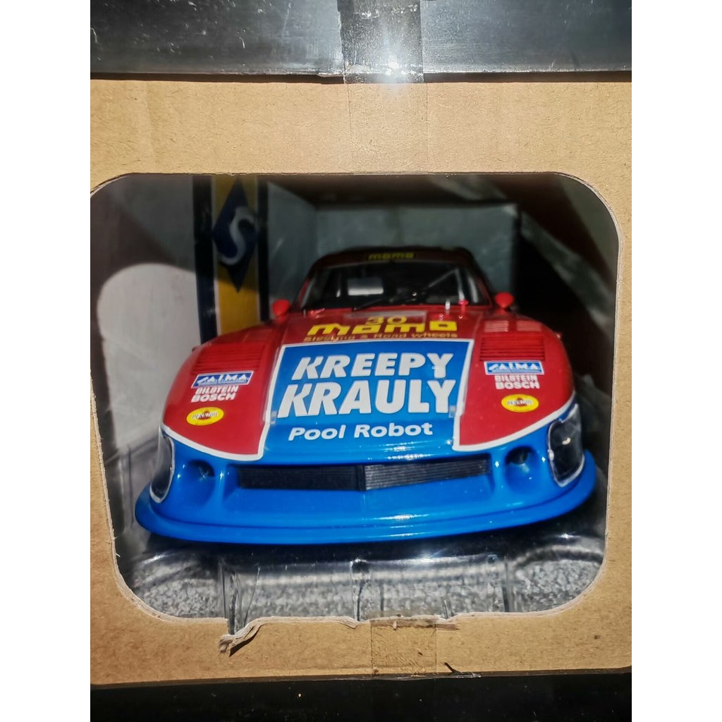 PORSCHE 935 PORSCHE 935 MOBYDICK 6H MID OHIO 1983 สองประตูเปิด Turnable 1: 18 วัสดุโลหะผสมใหม่เอี่ยม
