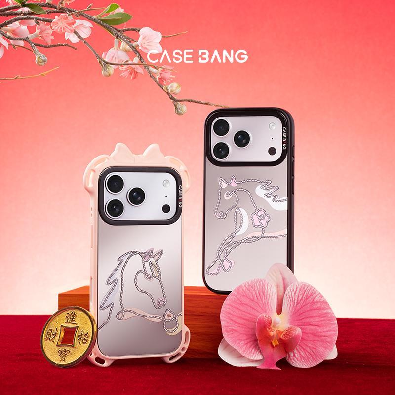 CASEBANG Dream Steed Series เคสแม่เหล็ก ImagiSnap, เปลี่ยนกลับ, การป้องกันการตกของทหาร, เข้ากันได้กับ iPhone 13 17