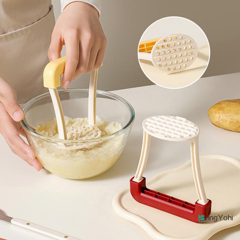 AringYohi] Potato Mashers Rice Masher Puree สีม่วงหวาน Potata ฟักทองเครื่องขูด Makers เครื่องมือ Cru