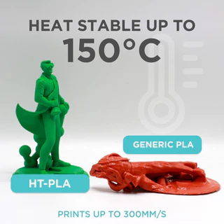 เส้น PLA ทนร้อน 150 องศา Polymaker HT-PLA ตากแดดได้ ไม่เสียรูป พิมพ์ง่าย ขัดกระดาษทราย ไม่ยุบ