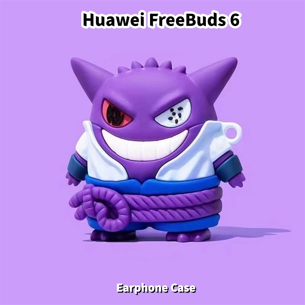 ขายร้อนสําหรับ Huawei FreeBuds 6 Case Casing Soft Silicone Headphone Case Cool Anime Cartoon